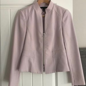 White House Black Market zippered blazer